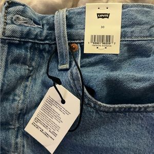 Levi’s ribcage shorts size 30 button fly mid blue